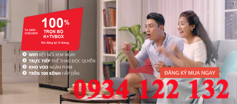 Lắp đặt K+ khuyến mãi tại Gia Lai 